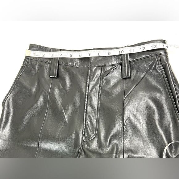 Revolve 7 For All Mankind Vegan Leather Easy Trousers - Picture 11 of 14